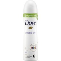 [영국] Dove 인비지블 드라이 안티퍼스피런트 데오도란트 에어로졸 75ml 75ml 1개, 3개