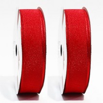 금비 오간디C 펄오간디(15mm*15m)1+1, OC#18 적색(1+1), 15m
