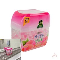 화장실용 탈취제 피치 300G 실내탈취제 화장실냄새제거제 악취제거제