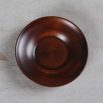 국산 원목원형 찻잔받침 차탁 M, 단품