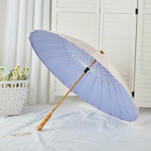 일본식 빈티지 레트로 우산 원목 우산 나들이우산