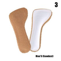 1 쌍 힐 프로텍터 보호 슬리브 힐 스퍼 패드 탈착식 가죽 힐 패드 내마모성 및 충격 흡수 하프 사이즈 깔창, 4-보여진 바와 같이