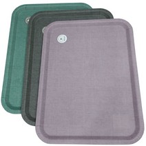 돌핀 화이바 논슬립 쟁반 49cm 특대형 미끄럼방지 업소용 식당, 그린, 1개