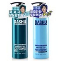 다슈 데일리 패스트 탈모증상 완화샴푸 500ml + 안티헤어로스 단백질 트리트먼트 500ml, 1세트