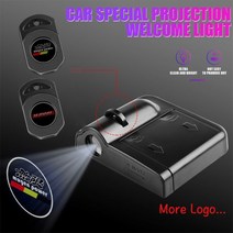 무드등 라이트 앰비언트 3D 자동차 무선 도어 장식 Led HD 프로젝터 램프 미이 이비자 6l 6j 레온 Mk2 아로나 알함브라 큐프라 fr용 145608, 1Pcs with logo _For BMW