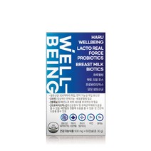하루웰빙 락토 리얼 포스 프로바이오틱스 모유 생유산균 6박스(12개월분)