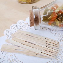 나무포크 2중날 10개입초콜릿만들기 재료DIY초코렛, 단품