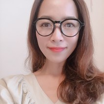[굿아이즈] 크라운판토 다각형 뿔테 남자 여자 투명안경테 4color
