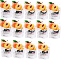 더리얼 한입 반건조 말랑복숭아 60g X 14팩, 14개