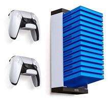 게임기 엑스박스 ADZ 게임 케이스 선반 및 컨트롤러 벽걸이 홀더 PS5 PS4 PS3 Xbox 원 시리즈 X 헤드폰용 벽걸이형 비디오 주최자 스탠드
