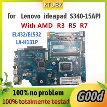 LA H131P 마더 보드. Lenovo Idea S340 14API 15API 노트북 마더보드 AMD R3 R5 R7 CPU.4GB RAM.100 % 테스트, R5 4G S340-15API