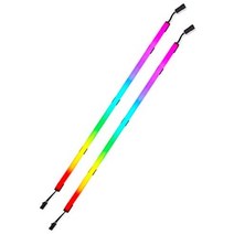 Corsair 미국출고-Corsair iCUE LS100 LED 스마트 조명 스트립 확장 키트 250mm-171225, 단일옵션, 04.LS100 확장 450mm