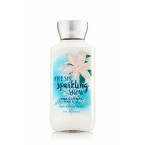 배쓰앤바디웍스 Bath and Body Works 시어 비타민 E 로션 프레시 스파클링 스노우 226.8g(8온스) 풀 사이즈