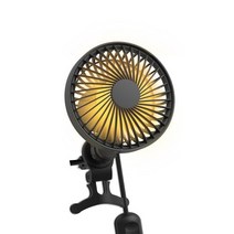 위트렌드 차량용 선풍기 3단조절 회전형 선풍기, 회전형 모델 - 고급형, 회전형 모델 - 고급형