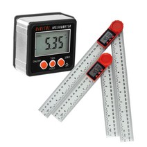 디지털 전자 각도기 수평계 각도계, 디지털각도기 300mm, 1개