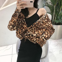 레오파드셔츠