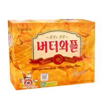 크라운 버터와플, 316g, 3개입
