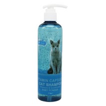 더캣츠 비타민캡슐 고양이샴푸 베이비파우더향, 300ml, 2개입