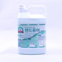 핸드 그린 3.75리터 젤비누 업소용비누 화장실비누 물비누 손세정제 액체비누 공중화장실 젤비누, 1, 본상품선택
