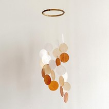 [호유즈] 이태리 실로폰(원형) 자개모빌 DIY-KIT_, 오렌지