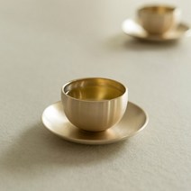 놋담 방짜유기 술잔 받침 1P, 단품없음, 1개