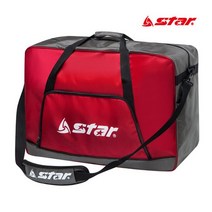 스타스포츠 볼 6개입 옥스포드 가방, 레드 + 그레이