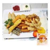 모듬튀김(안주세상 500g) 1개 식자재마트 대용량 업소용