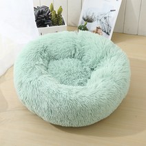 NEW 강아지침대 다용도 고양이침대 소프트 플리스 마약방석 양털원단 대형견방석 40CM-120CM, 연한그린