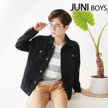 주니보이즈 JN베이직면자켓 블랙