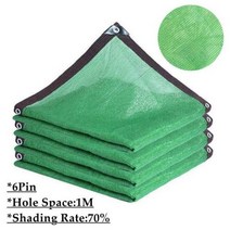 어닝룸 텐트 녹색 HDPE 울타리 그물 발코니 개인 정보 보호 스크린 정원 건물 차양 Pergola 캠핑 전망대 쉼터 태양 항해, 6PinGreen-BlackLine+0.9mx6m