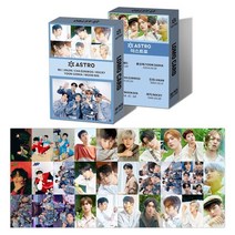 명함용지 하드보드지 30 개/대 Kpop Stray Kids ASTRO Lomo 카드 셀프 메이드 포토 팬 컬렉션 선물, [01] ASTRO