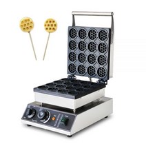 와플 전기 와플기기 기계 와풀기계 상업적인 원형 메이커 16pc 케이크 오븐, CHINA_220V | EU