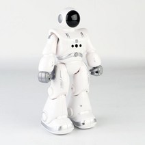 로봇강아지 스마트 강아지 로봇 인공지능 로봇개 공간 rc 제스처 센서 댄스 inteligente 전기 노래 원격 제어 교육 휴머노이드 완구, 실버 스페이스 로봇
