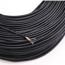 네트워킹 도구 툴 렌카드 네트워크 아답터 랜포트 2510M 28AWG UL2464 피복 와이어 케이블 채널 오디오 라인 2 3 4 5 6 7 8 9 10 코어 절연 구리 신호 제, 없음, Blacke+5 Meters+8 Cores