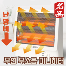 SSA 미니 전기난로 전기스토브 가정용 사무실용 발난로 전열기 온열기