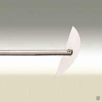 교반봉 /임펠러 반달형 Stainless Steel 회전형, SR-H080, Stainless Steel 회전형 ⑫