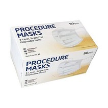 WMS Wisconsin Medical Supplies 3겹 페이스 마스크 미국 제조, 500 Count (Pack of 1)