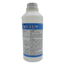 살균소독제 에이크린액1리터 정부지침 살균제 64배희석 메디카바 닥터솔루션, 1개, 1L