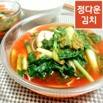 정다운김치 국물맛일품 유튜브방송에서 인정한그맛 얼갈이열무물김치1.5kg