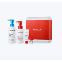 아토팜 에센셜 케어 세트 베이비 2종세트 탑투토 워시 300ml/MLE 로션 120ml 피부 가려움증 개선 출산 선물세트, 1개