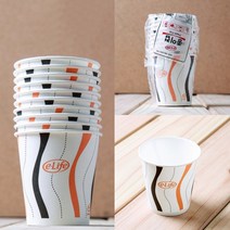 자판기종이컵 10P 친환경종이컵 자판기용종이컵 믹스커피종이컵 두꺼운종이컵 6온스종이컵