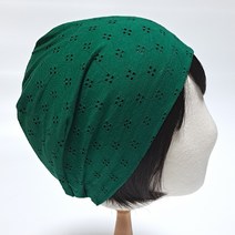 코튼 네모펀칭 비니