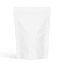홍진포장 무광 화이트 알루미늄 지퍼스탠드 스탠딩지퍼백 대량단위 사이즈 6종 (밸브 부착 선택), 900매, 1박스, 20x27 (원두가루용 밸브 부착)