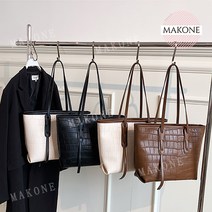 가을과 겨울 큰 가방 여성 가방 2021 새로운 패션 스톤 패턴 휴대용 토트 백 고급 감각 레저 어깨 가방
