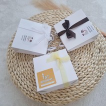 결혼식 돌잔치 꿀스틱 답례품, 옐로우, 10포 손잡이상자