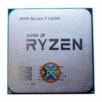 CPU AMD Ryzen 3 2200G R3 3.5 GHz 쿼드 코어 클래딩 스레드 CPU 프로세서 YD2200C5M4MFB 소켓 AM4, 한개옵션0