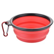 3506501000ml Large Collapsible Dog Bowl Travel Accessories Puppy Food Dish Cat Container Water Bottl, [01] 350ml, [02] yellow