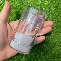 화장품 케이스 투명 탈취 퐁데이션 필링 솔리드 글루 트위스트 업 립 밤 15 30 50 75ml, 6.30PCS - 50ml - 플라스틱