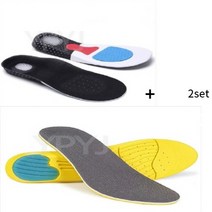 남자 여자 신발 기능성 쿠션 두꺼운 깔창 2set