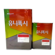 KCC페인트 유니폭시 라이닝 투명 (R) 16L 에폭시 무용제 바닥 중상도